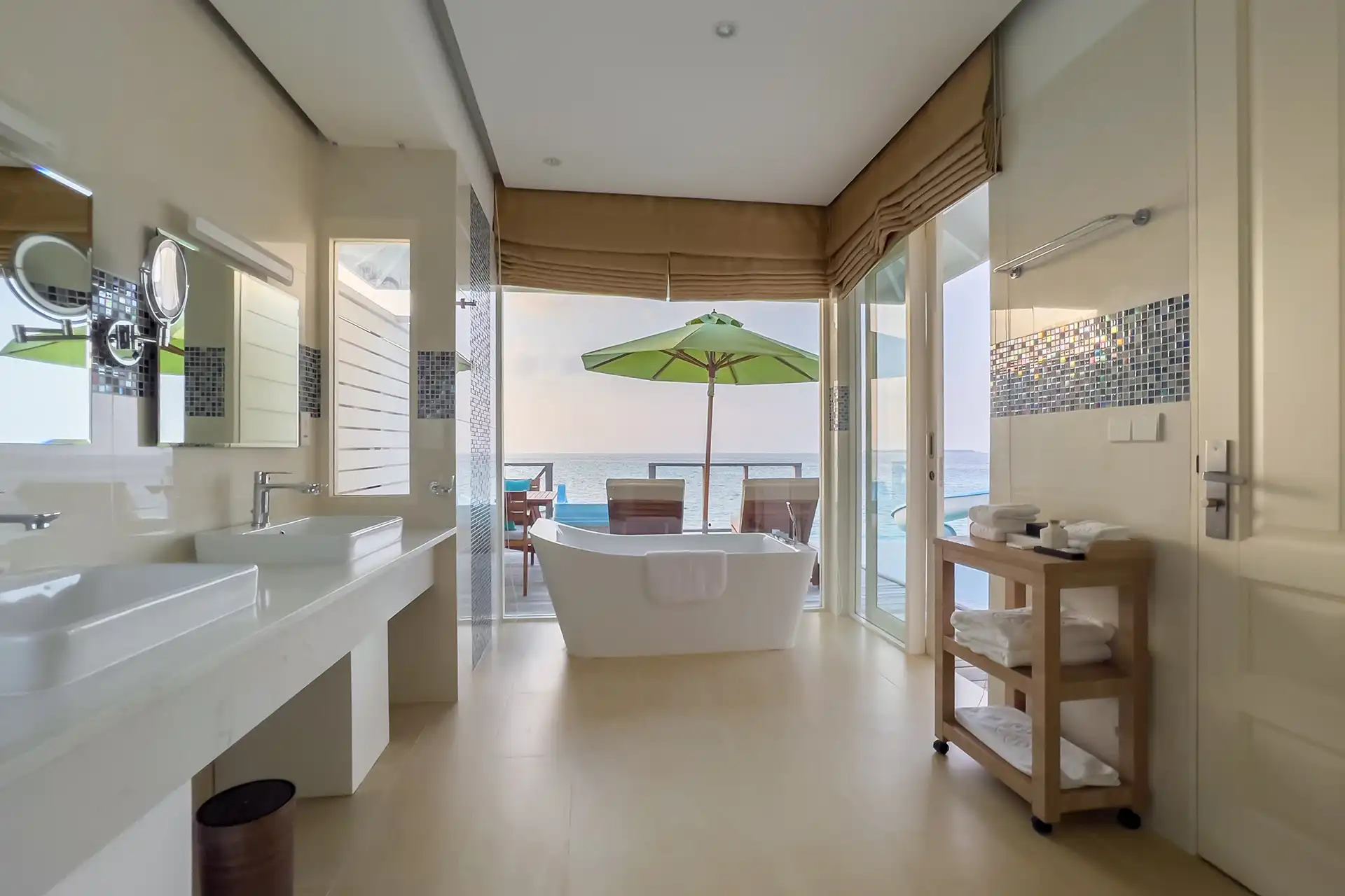 Ocean Villa with Pool Slide - Adults-Only Deep Sea Sanctuary with Boundless Views - Room Images 4