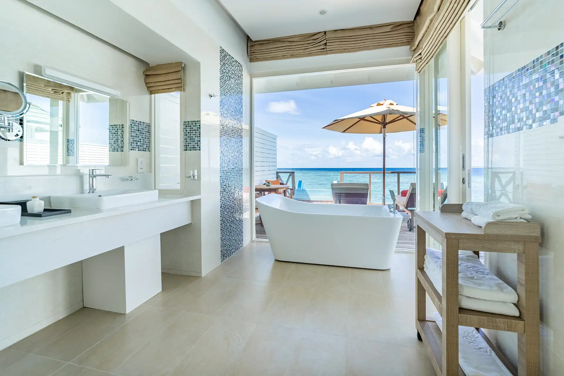 Ocean Villa with Pool Slide - Adults-Only Deep Sea Sanctuary with Boundless Views - Room Images 5