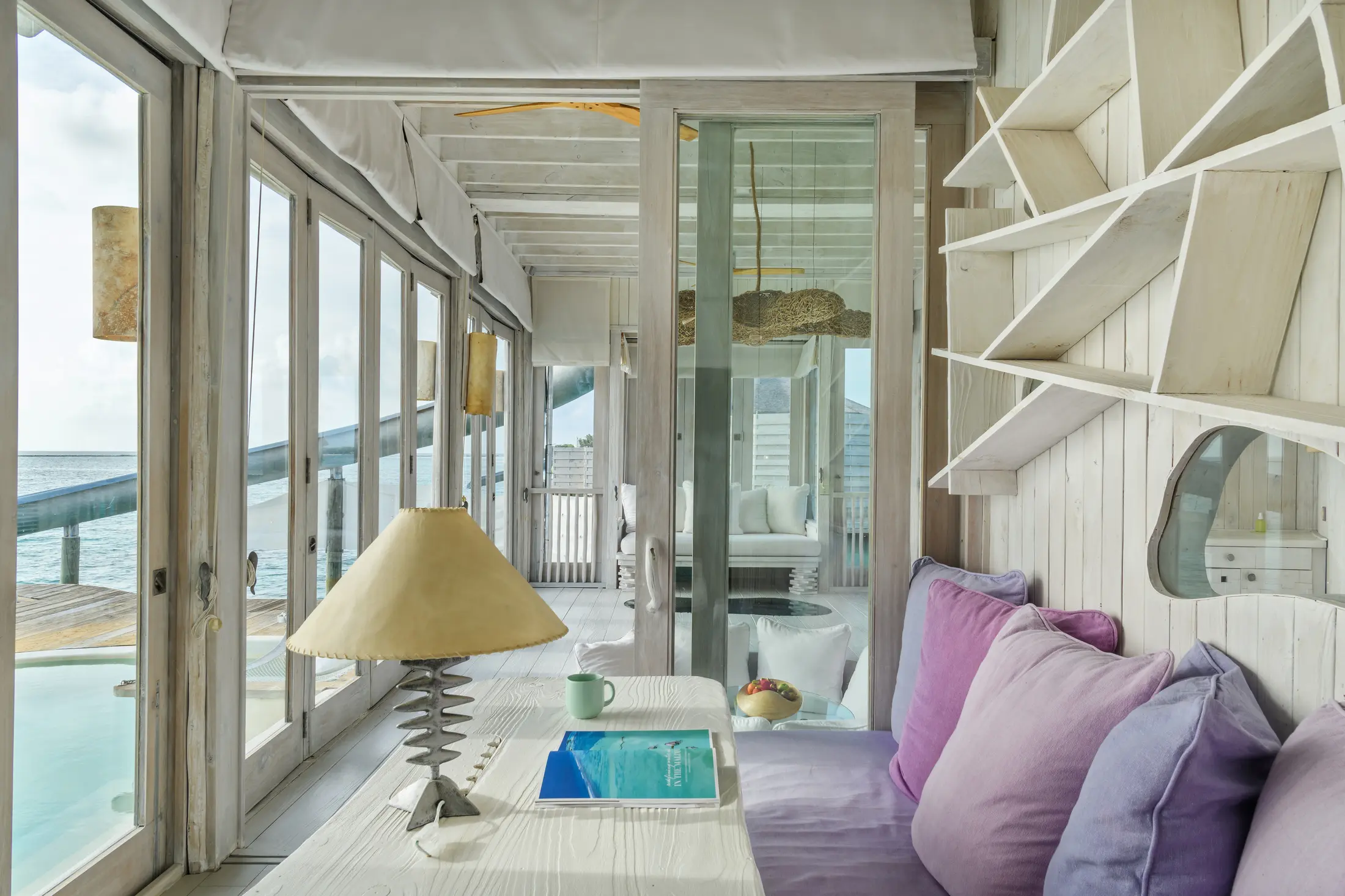 1 Bedroom Water Retreat with Slide - Intimate Stargazing Cocoon, Lagoon Romance - Room Images 3