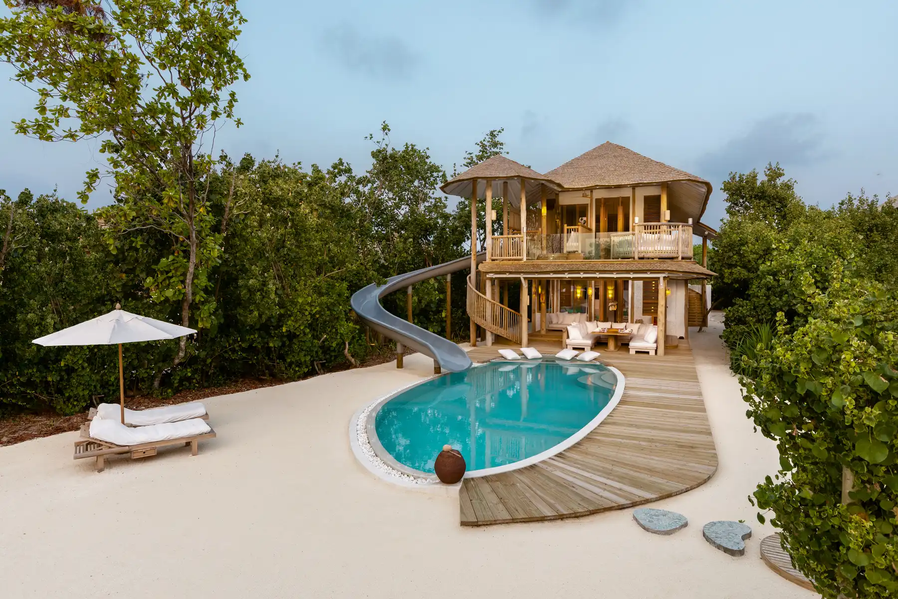 Soneva Jani 7-Night 2-Bedroom Island Retreat with Slide Family Package