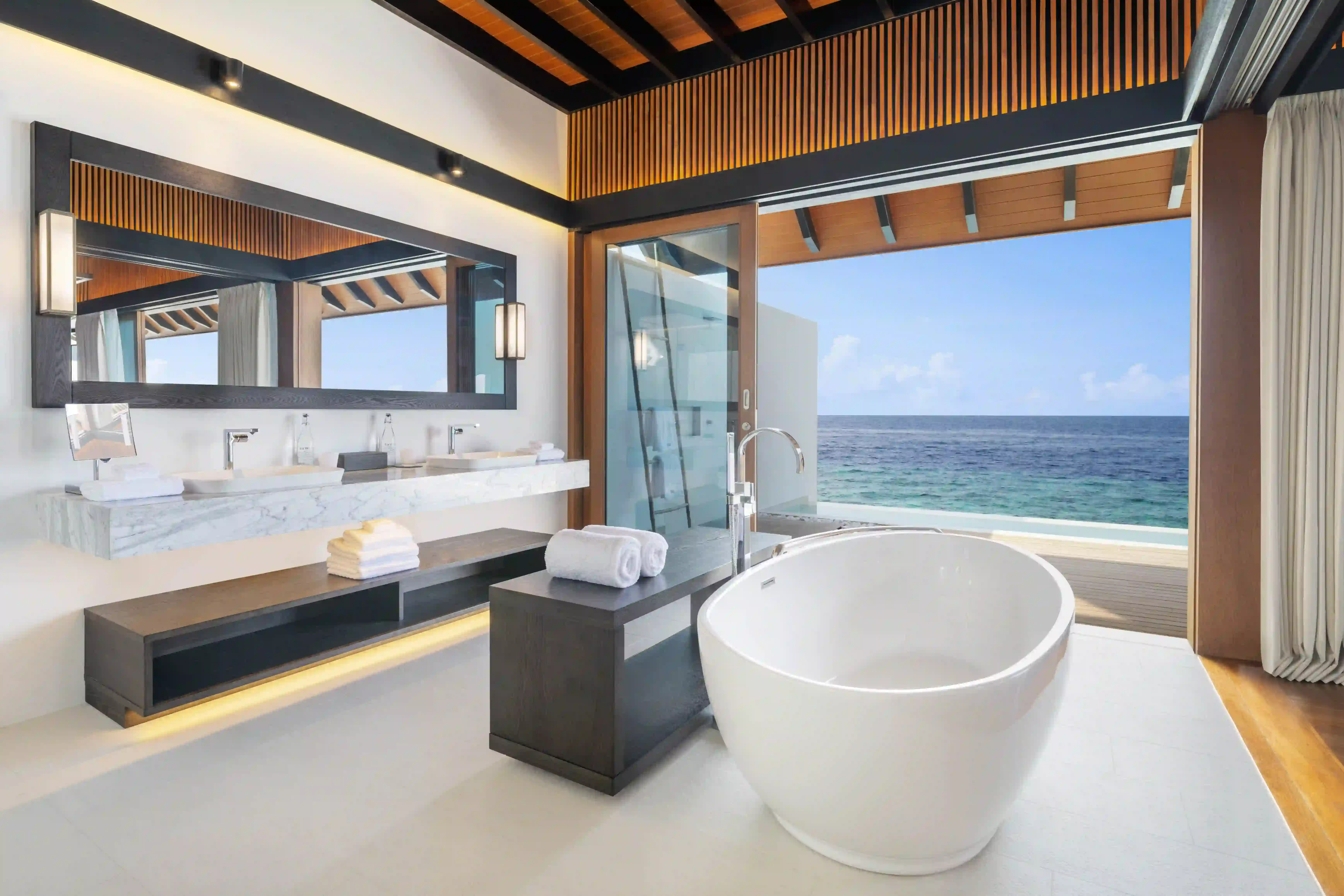Overwater Villa Pool - A Luxurious Sanctuary Floating Above the Ocean - Room Images 7