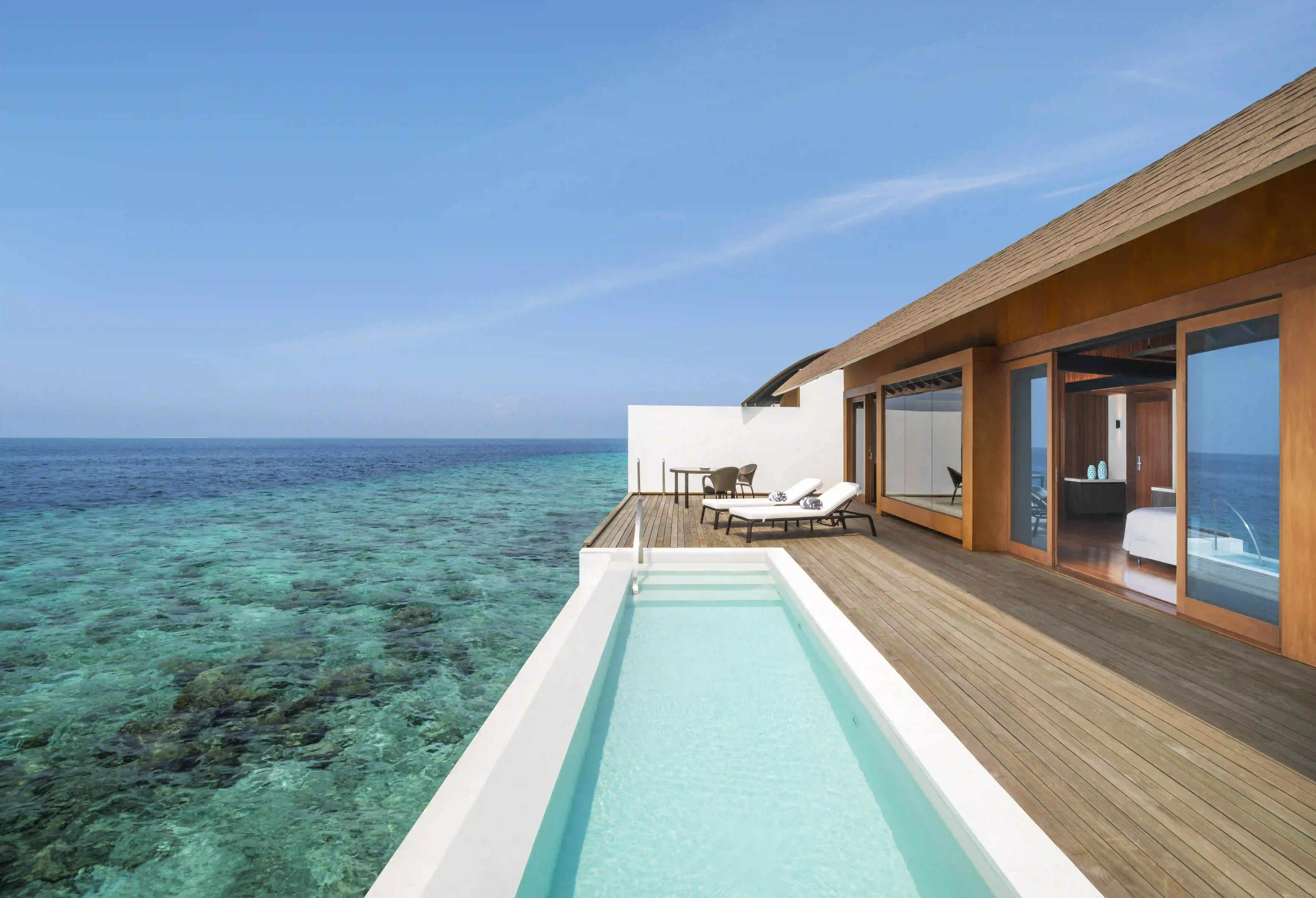 Overwater Villa Pool - A Luxurious Sanctuary Floating Above the Ocean - Room Images 5